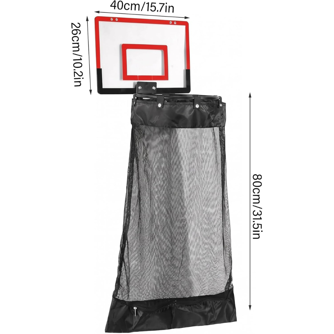 Canasta de basketball para ropa sucia